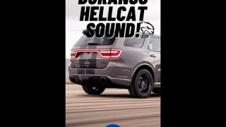 Best Sounding Family SUV! | Dodge Durango SRT Hellcat #shorts