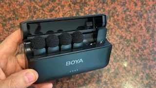 Checking Out The BY V4D Microphone Set by BOYA