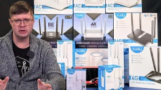 Вся продукция Cudy в одном видео: роутеры с Wi-Fi 7, mesh-системы, уличные LTE-роутеры и не только