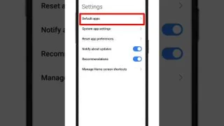 How to reset default apps | Default Apps ko kaise reset kare | Manage App Setting #shorts