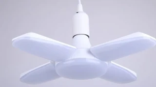 ⚡💥🔥 Светодиодная лампа вентилятор потолочная складная на Алиэкспресс