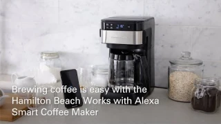49350 Hamilton Beach Works With Alexa Smart Coffee Maker Final