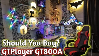 GT Player GT800A (Budget) Gaming Chair Full Unboxing and Review