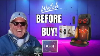 Watch Shiatsu Neck and Back Massager with Heat Before You Buy!