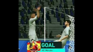 Super Goals By Mbappe And  Morata | fifa mobile shorts video | Ar7 Sports | #shorts #ytshorts #viral
