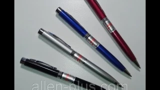 Ручка 3 в 1 - Лазер, Фонарик, Ручка. (Ручка пишущая + LED фонарик + Лазерная указка)