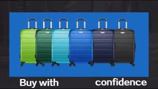 COOLIFE Luggage 3 Piece Set Suitcase Spinner Hardshell Lightweight TSA Lock 4 Piece Set