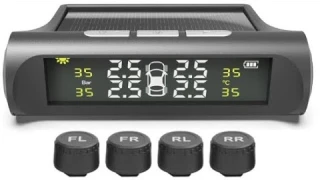 Система контроля давления в шинах TPMS+Solar внешние датчики