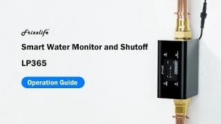 Frizzlife LP365 Smart Water Monitor（Operation Guide）