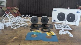 INFIYA 2K No Drill Window Camera-2 Pack Review 