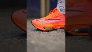 We couldn't help it. Alphafly air pod hiss! 🎈💥