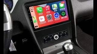 How to get Apple Carplay for a 2010-2014 Mustang!! Installing Huge Amazon Touchscreen Headunit!
