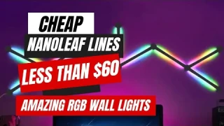Budget Nanoleaf Lines Alternative, Like nanoleaf but cheaper - JSK-P22 Review