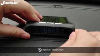 Система контроля давления в шинах TPMS + SOLAR с солнечной панелью
