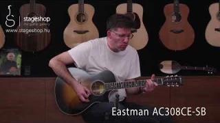 Eastman AC308CE Limited guitar demo by Stageshop