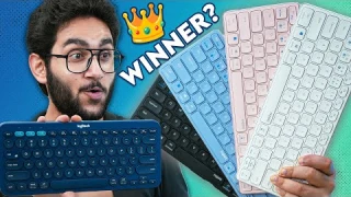 Logitech K380 Vs Rapoo E9050 - Best Multi Device Wireless Keyboard For Your Work Desk?