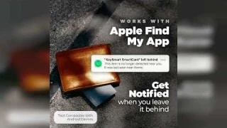 Review: KeySmart MFI-Certified SmartCard Wallet Tracker Card, Compatible with Apple Find My Ap...